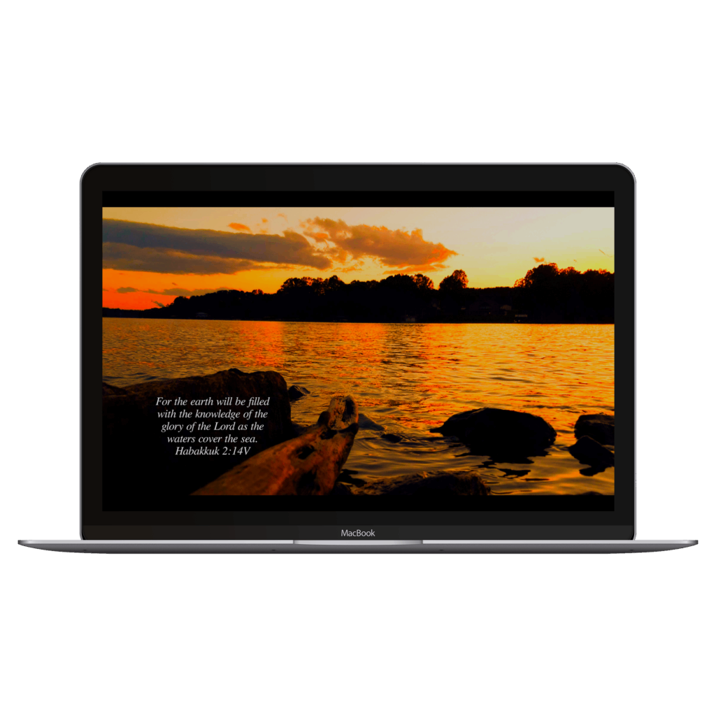 1 Chronicles 16:33 by Biblical Wallpapers