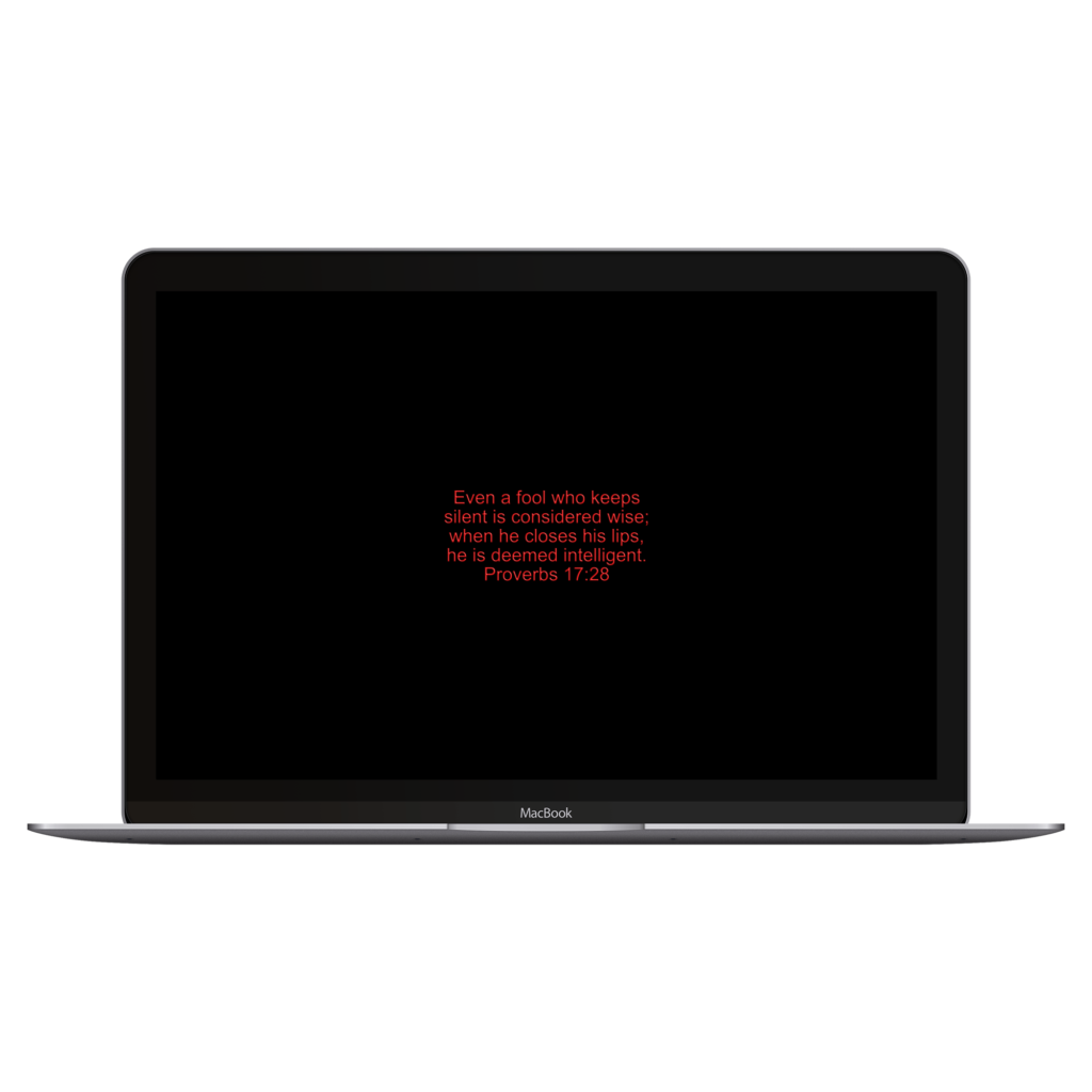 Proverbs 17:28 by Biblical Wallpapers Proverbs 17:28 by Biblical Wallpapers