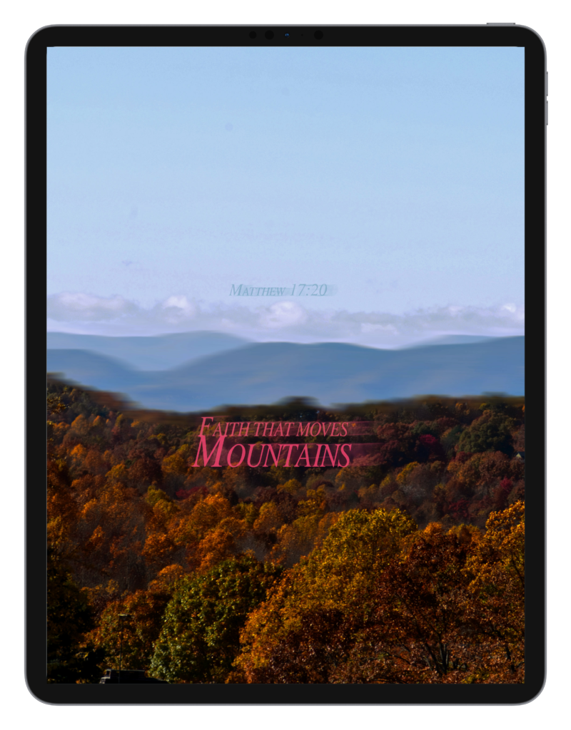 Luke 2:10-11 Faith that moves mountains