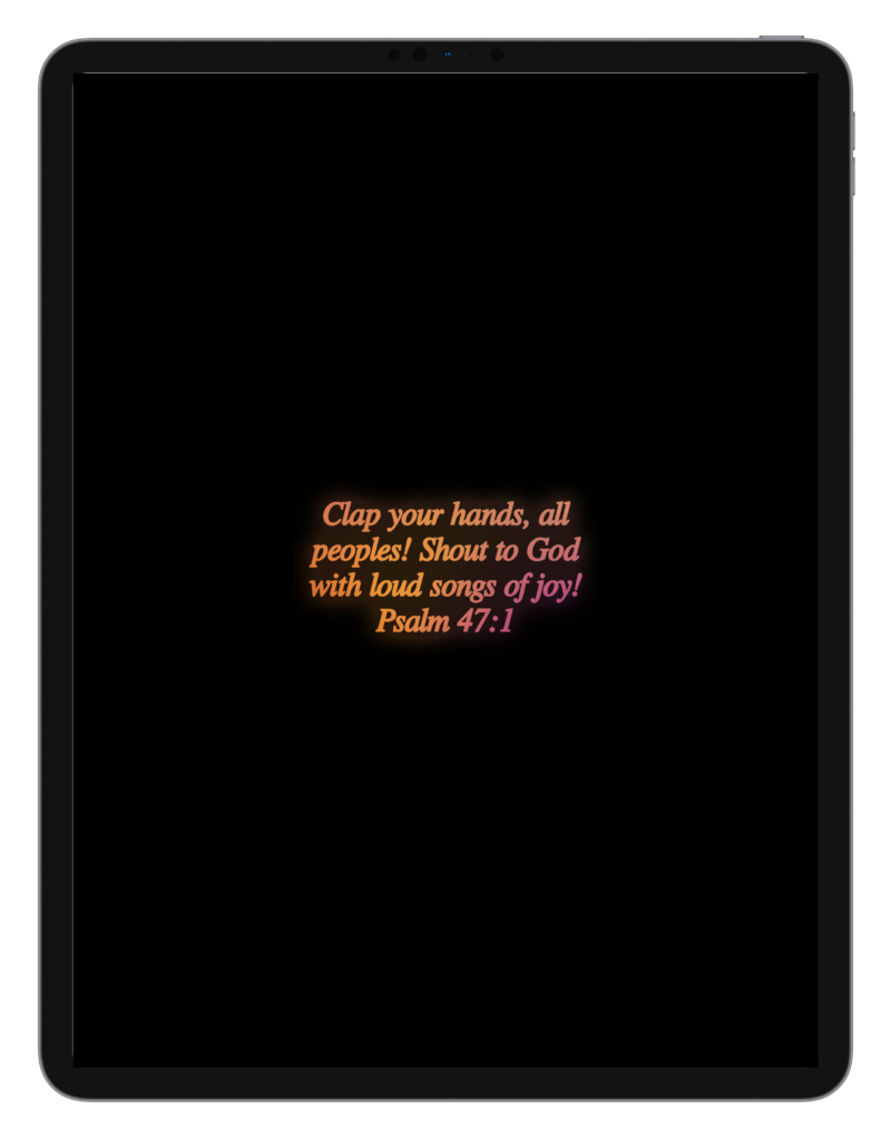 Luke 2:10-11 Psalms 47:1