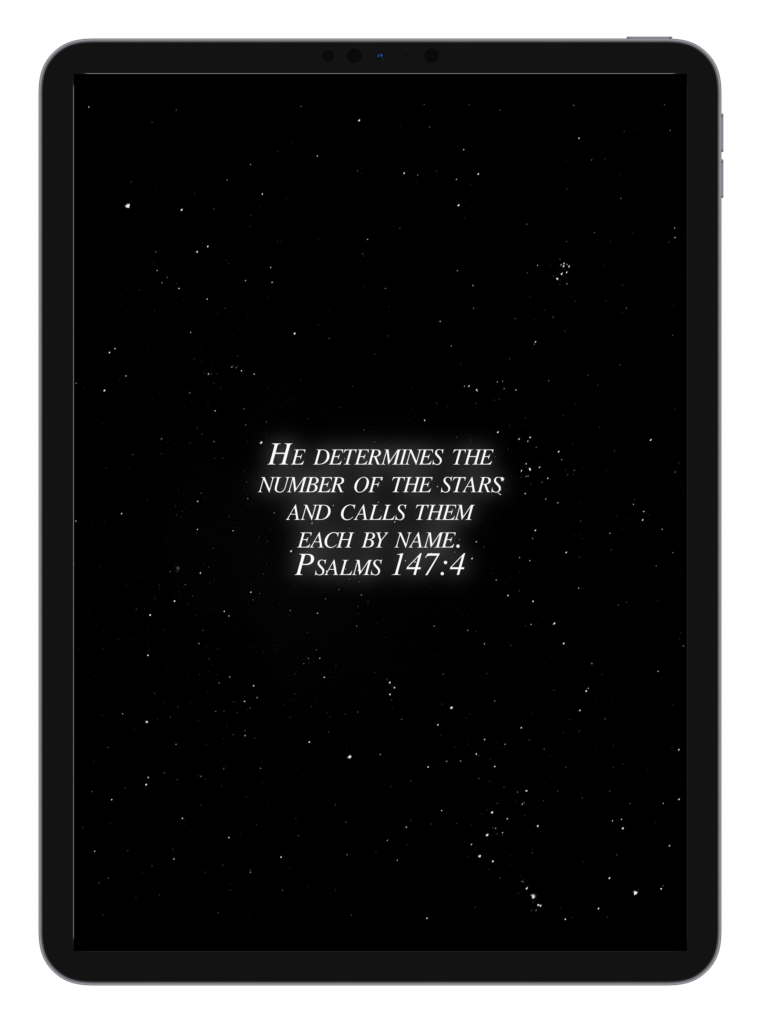 Luke 2:10-11 Psalms 147:4