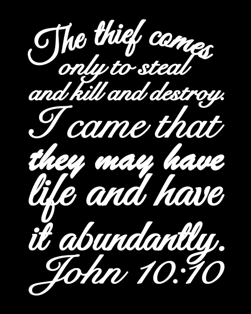 John 10:10