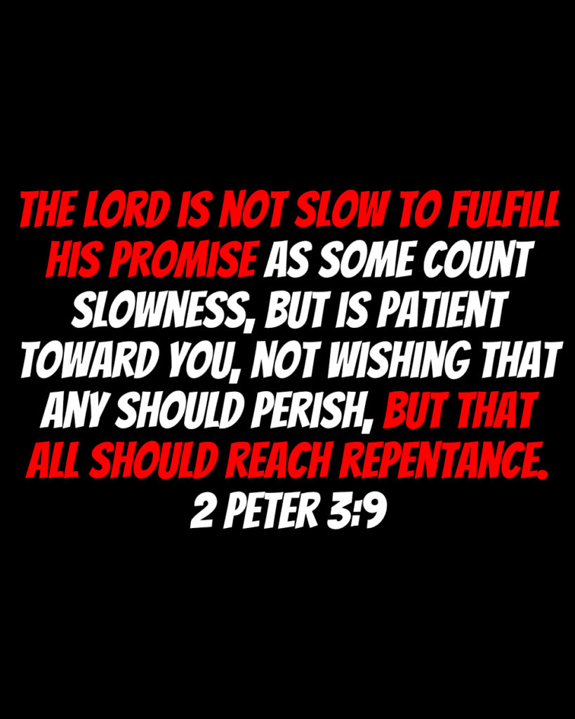 2 Peter 3:9