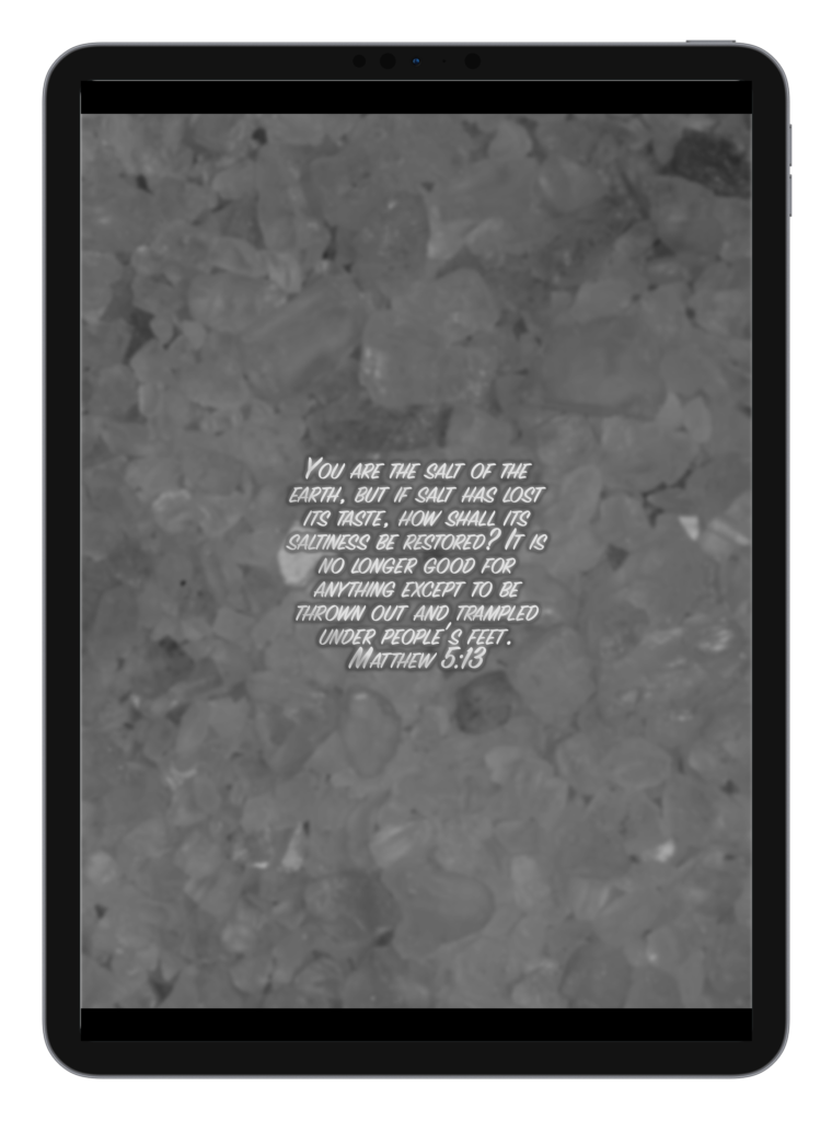 Luke 2:10-11 Matthew 5:13