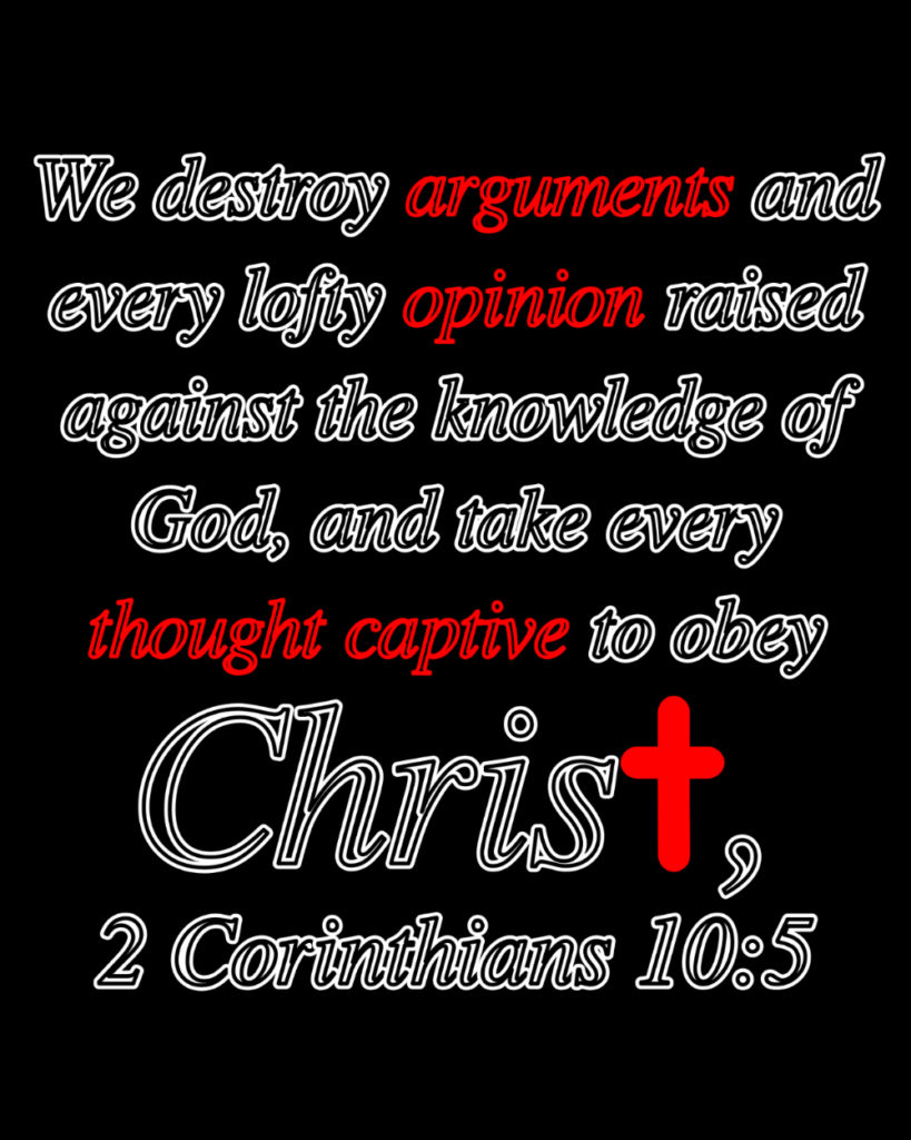 2 Corinthians 10:5
