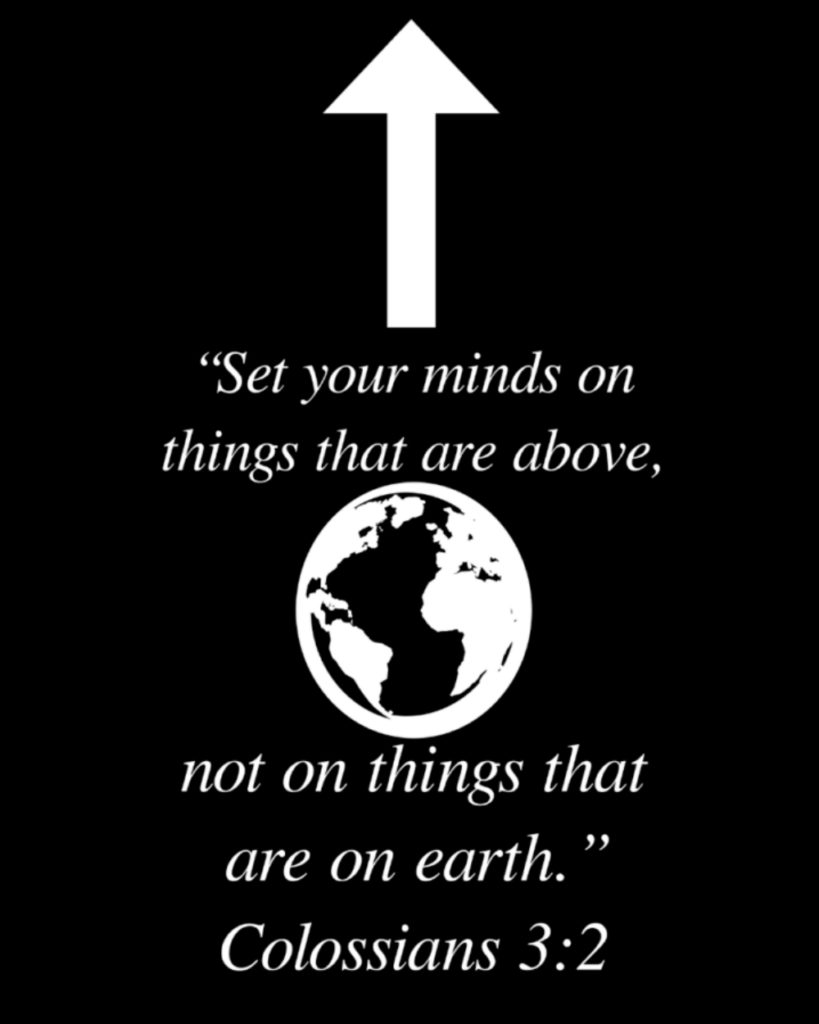 Colossians 3:2