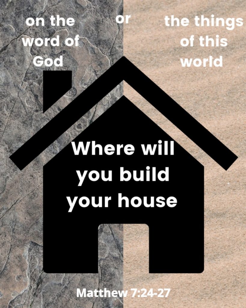 Matthew 7 24 27