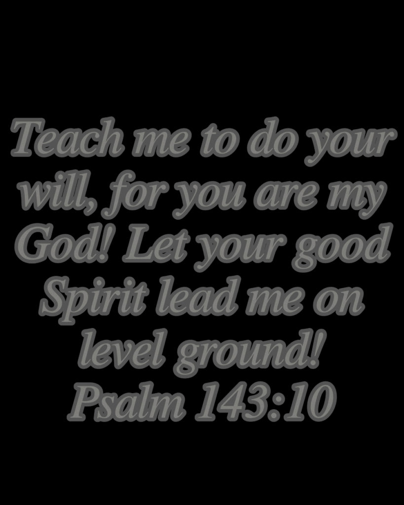 Psalms 143:10