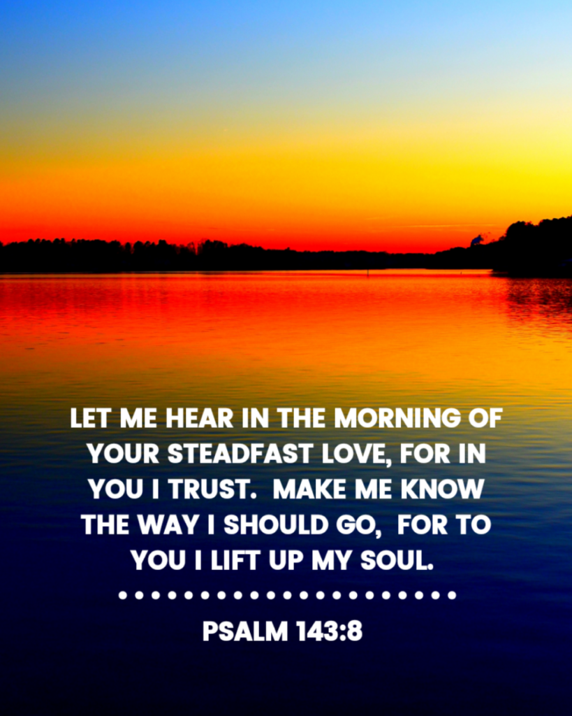 Psalms 143 8