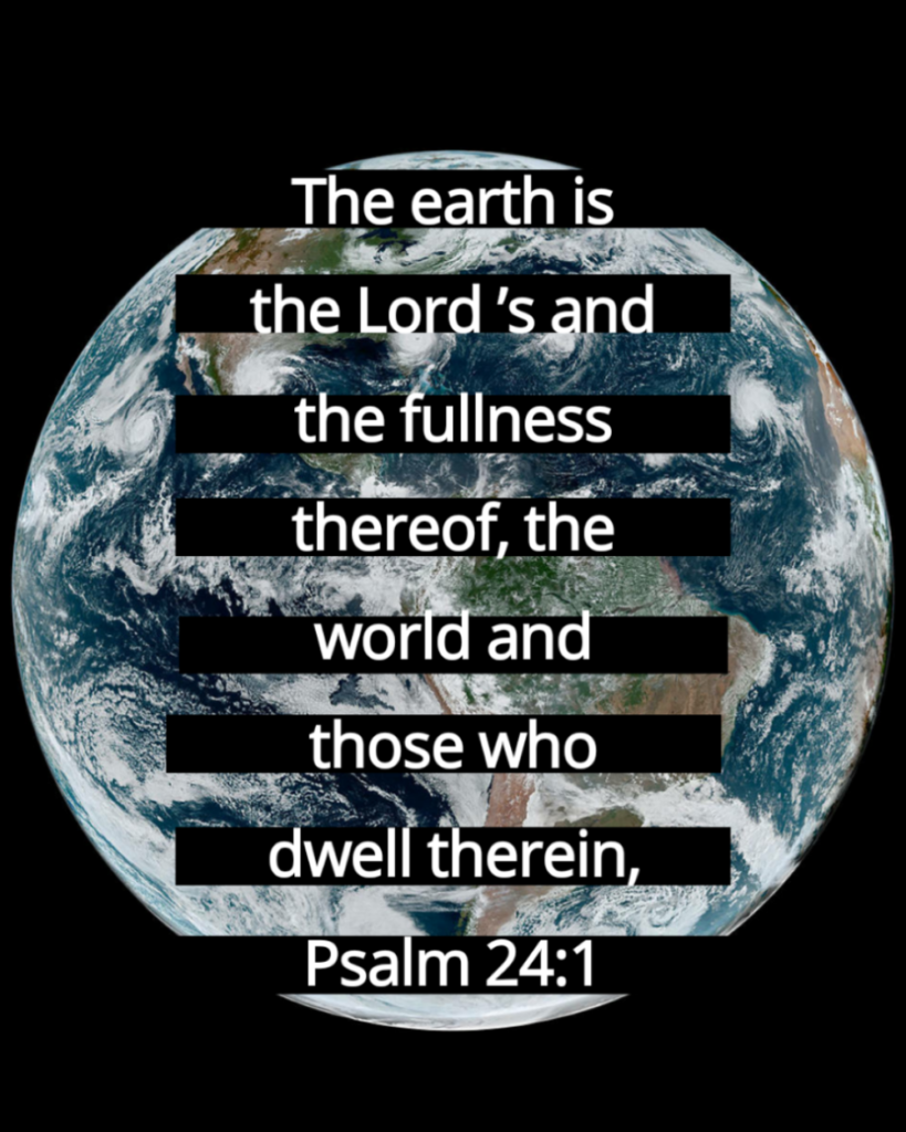 Psalms 24 1