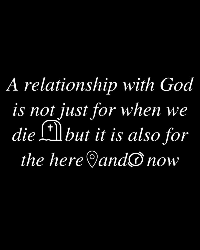 here and now