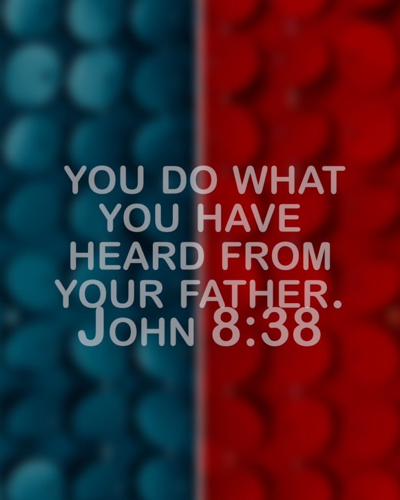 John 8 38s