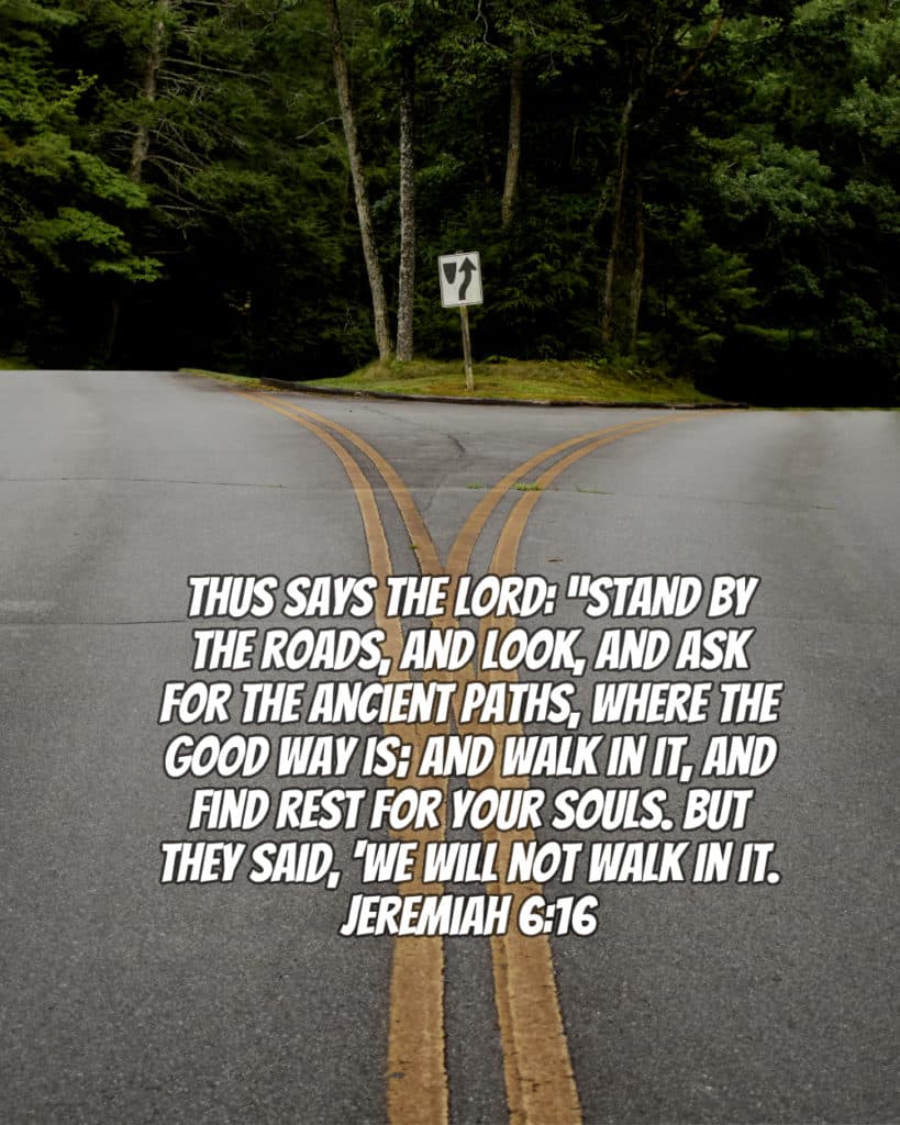 Jeremiah 6:16