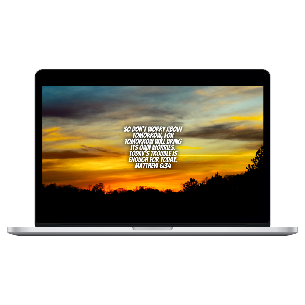 Luke 2:10-11 Matthew 6:34