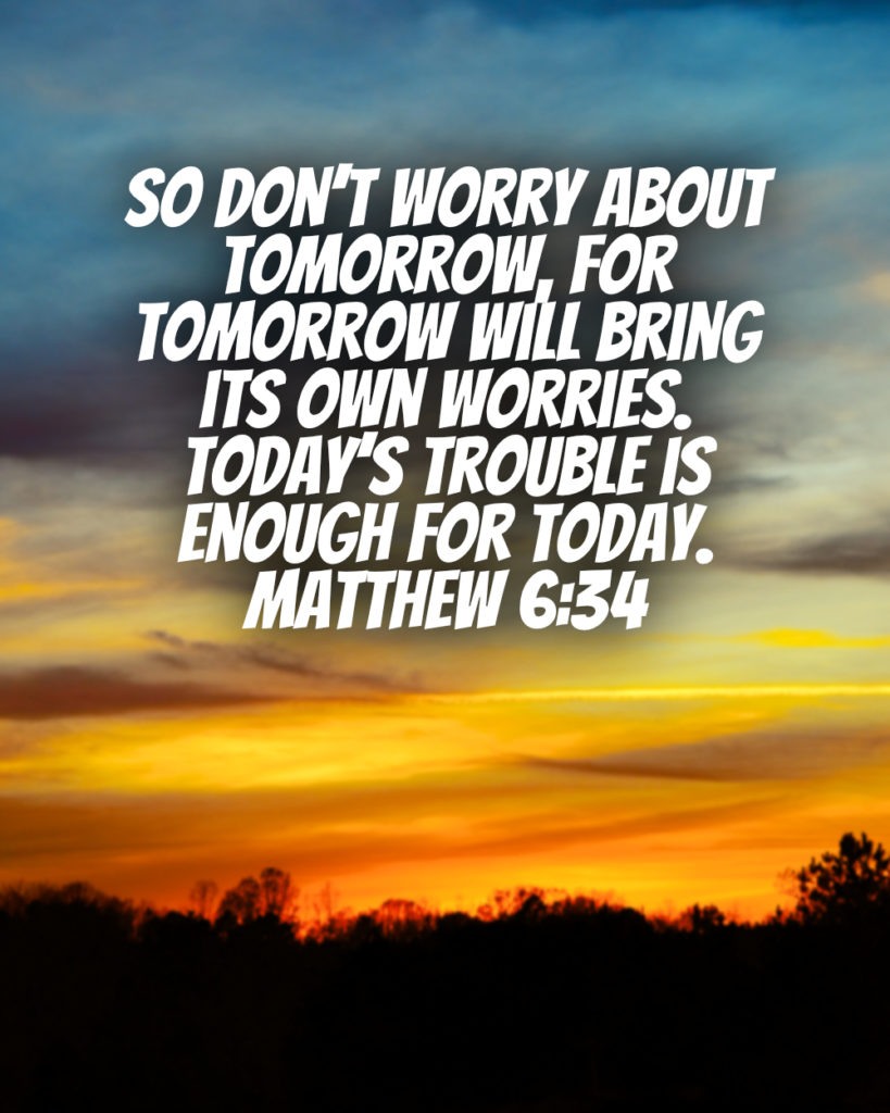 Matthew 6:34