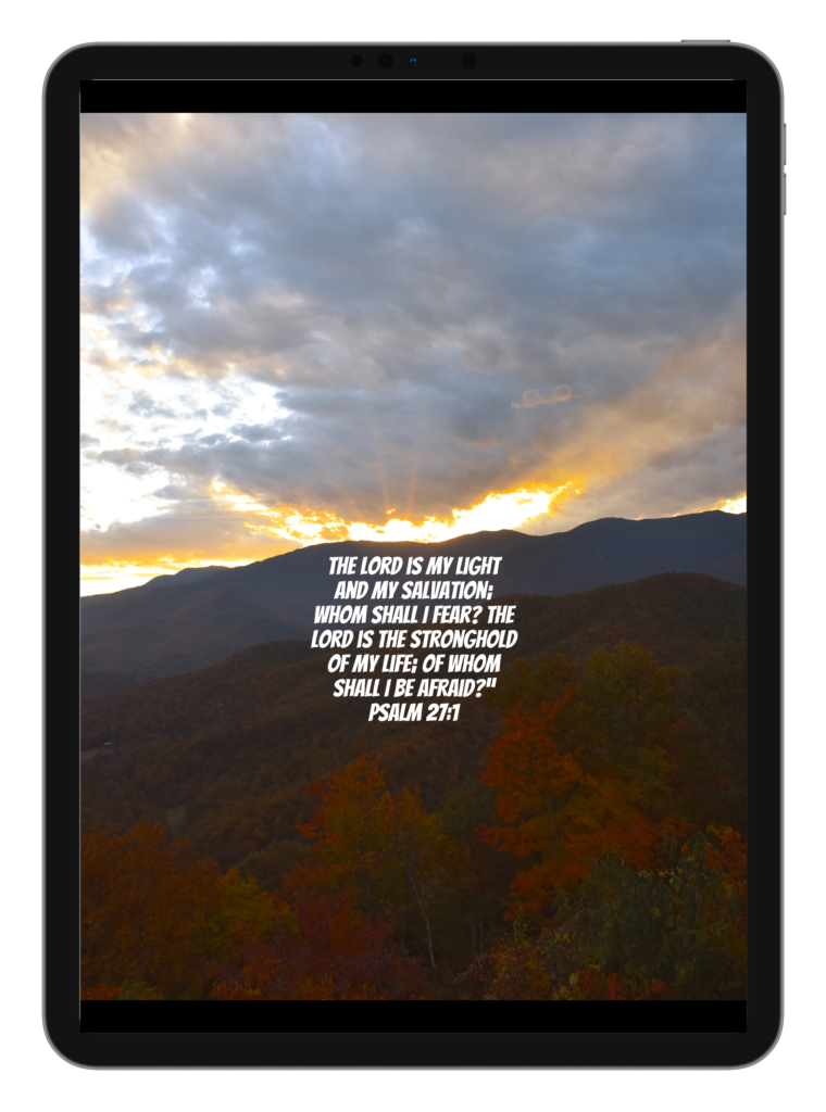 Luke 2:10-11 Psalm 27:1