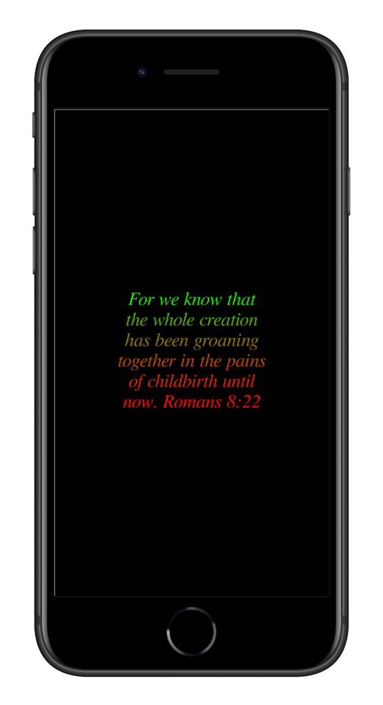 Romans 8 22