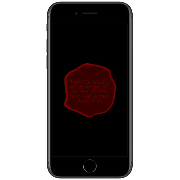 John 3 33 by Biblical Wallpapers John 3 33 by Biblical Wallpapers