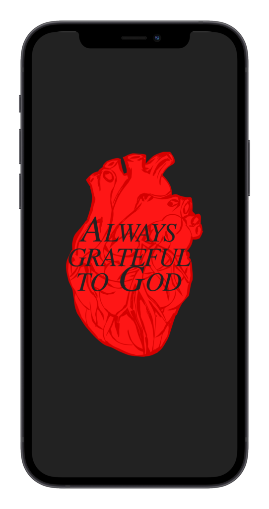 Always graitful to Godm2 iphone12black portrait
