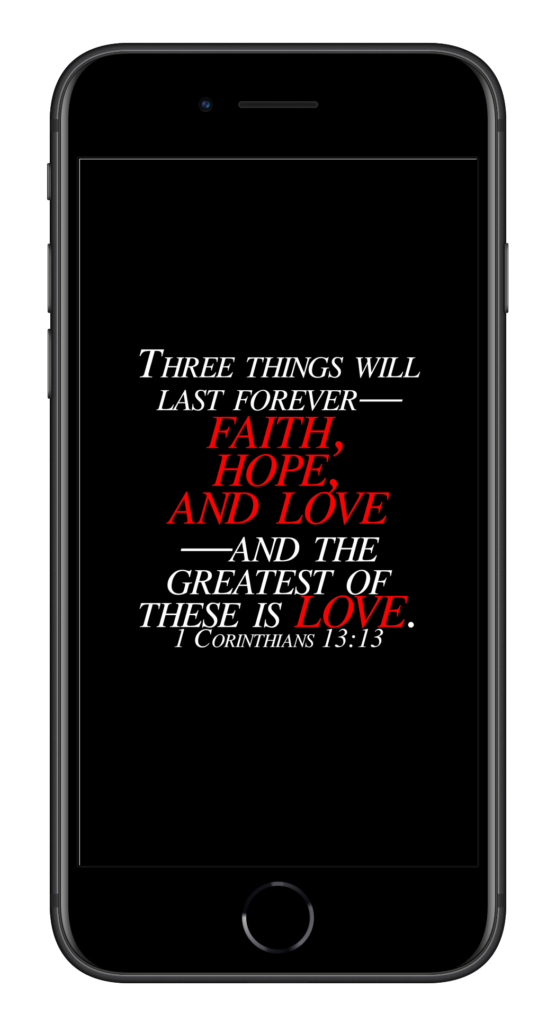 1 Corinthians 13:13