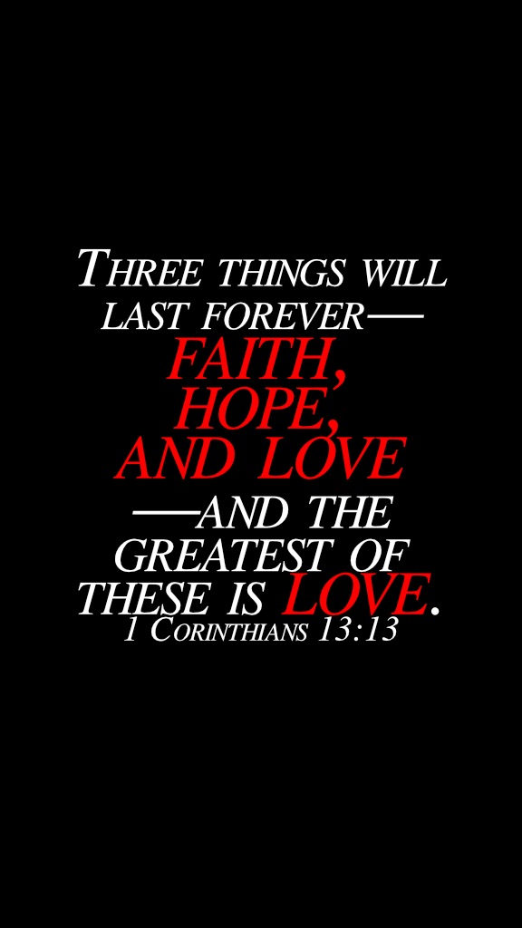 1 Corinthians 13 13mh