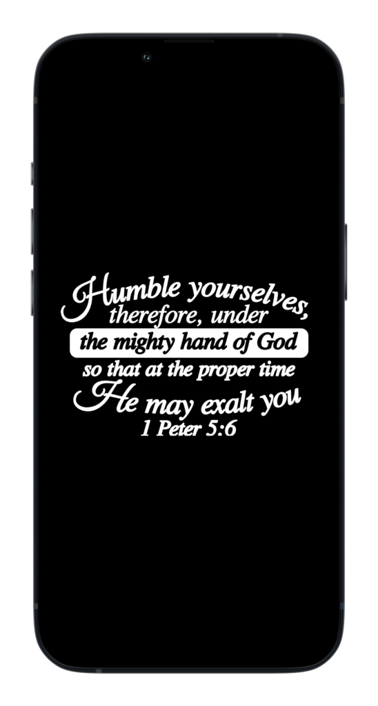 1 Peter 5 6m2 iphone13midnight portrait