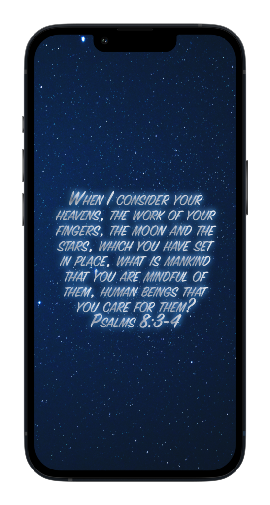 Psalms 8:3-4