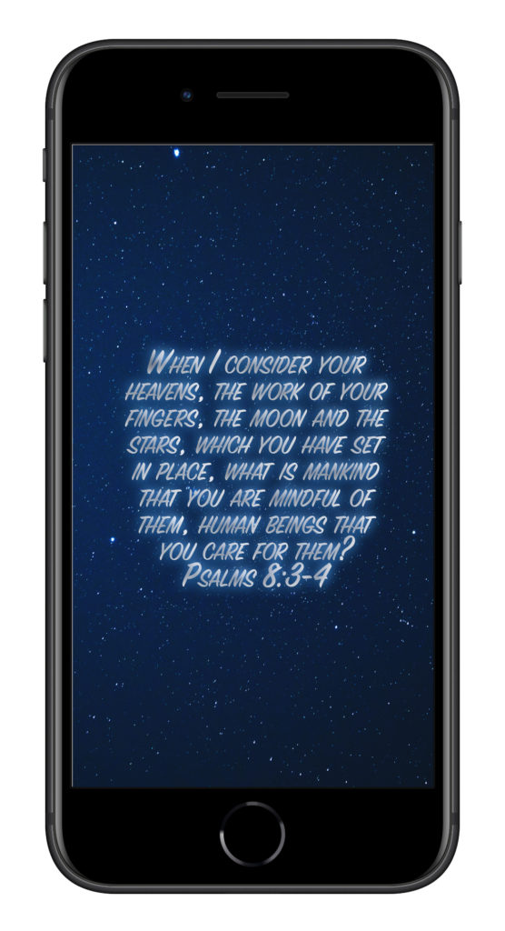 Psalms 8:3-4