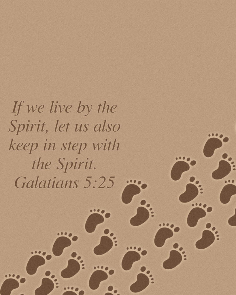 Galations 5:25