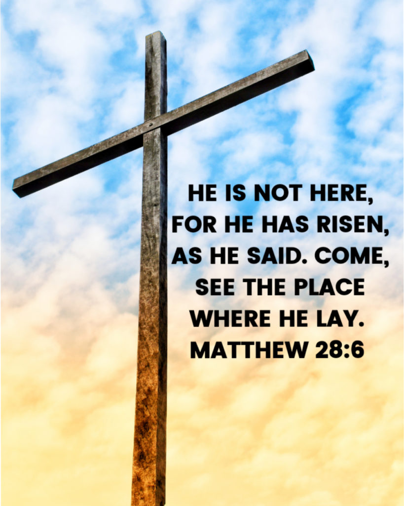 Matthew 28 6 1