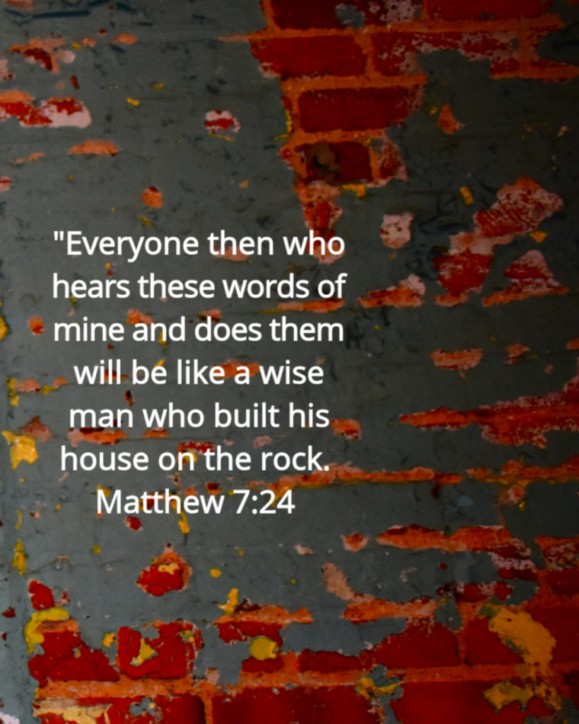 Matthew 7 24