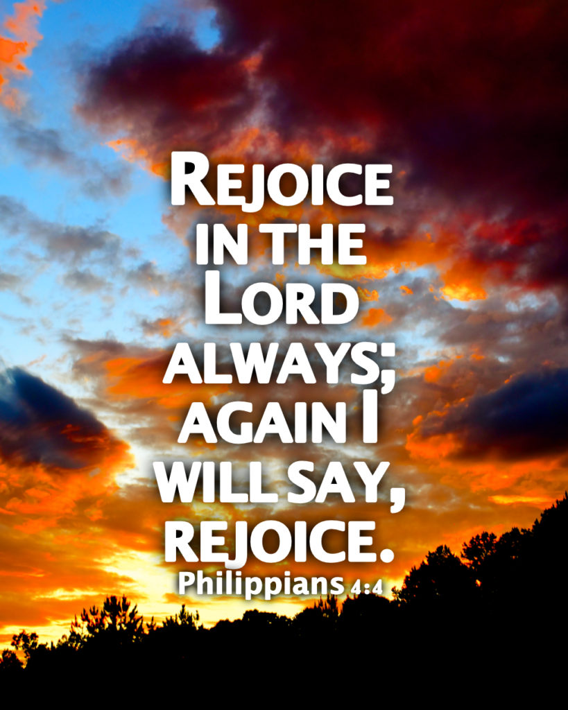 Phillippians 4:4