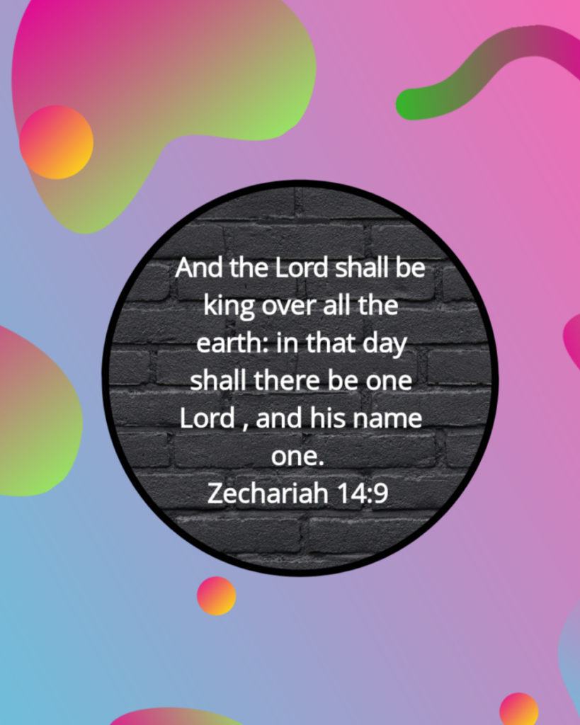 Zecheniah 1 9