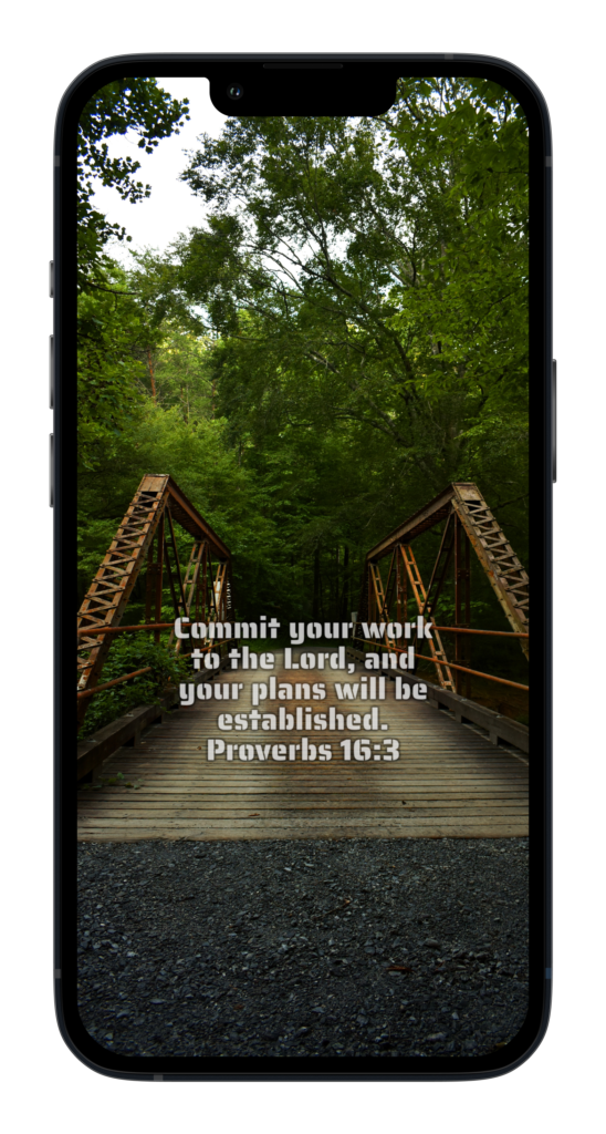 “Commit your work to the Lord, and your plans will be established.”
‭‭Proverbs‬ ‭16:3‬ 