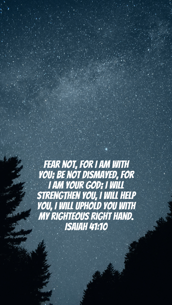 Isaiah 41 10mh